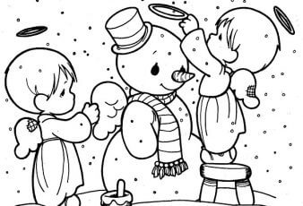 Muñecos de Navidad para Pintar