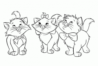 Dibujos para colorear de Dibujos para colorear Peppa Pig en su Bicilos tres Mininos