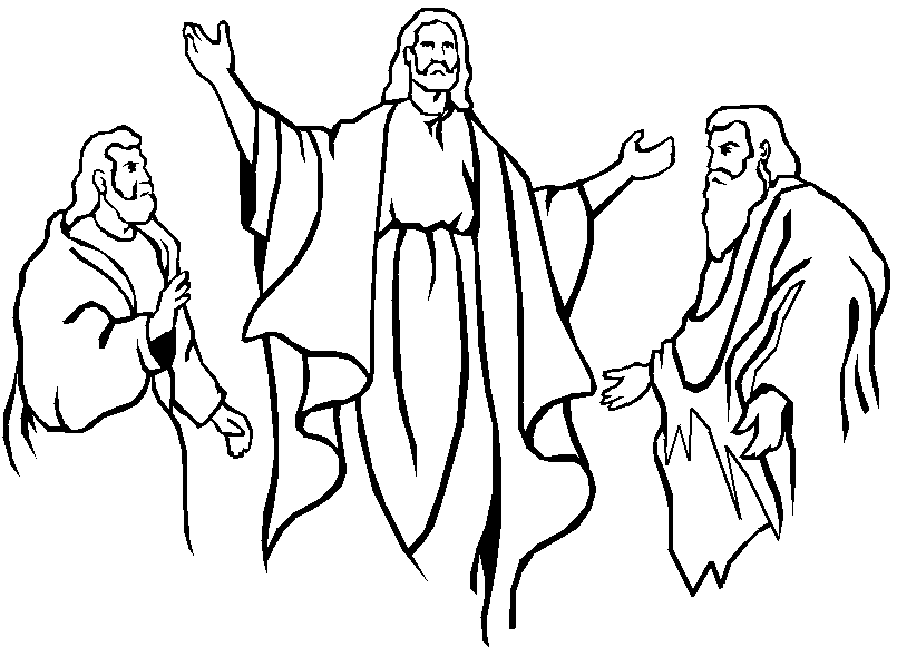 Dibujos de jesus resucitado para colorear
